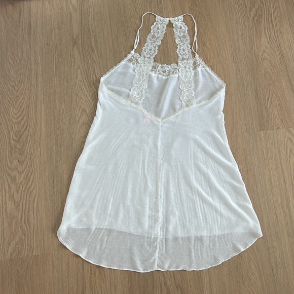 2014 Vintage Victoria’s Secret Silk Blend Chemise Slip L - Picture 4 of 8